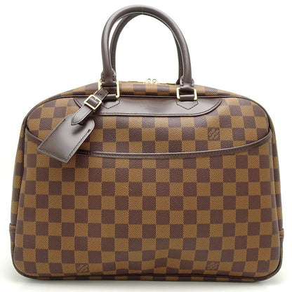 Louis Vuitton Damier Deauville Ebene Handbag SP Order Brown