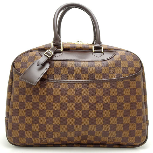 Louis Vuitton Damier Deauville Ebene Handbag SP Order Brown