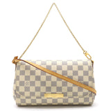 Louis Vuitton Damier Azur Favorite MM Accessory Pouch Clutch Bag