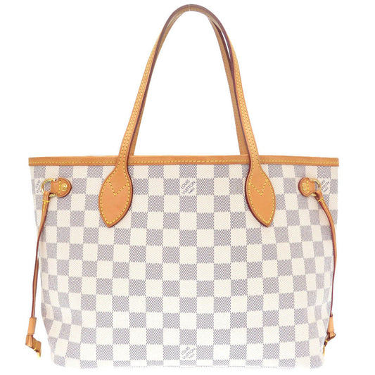 Louis Vuitton Damier Azur Neverfull PM Tote Bag