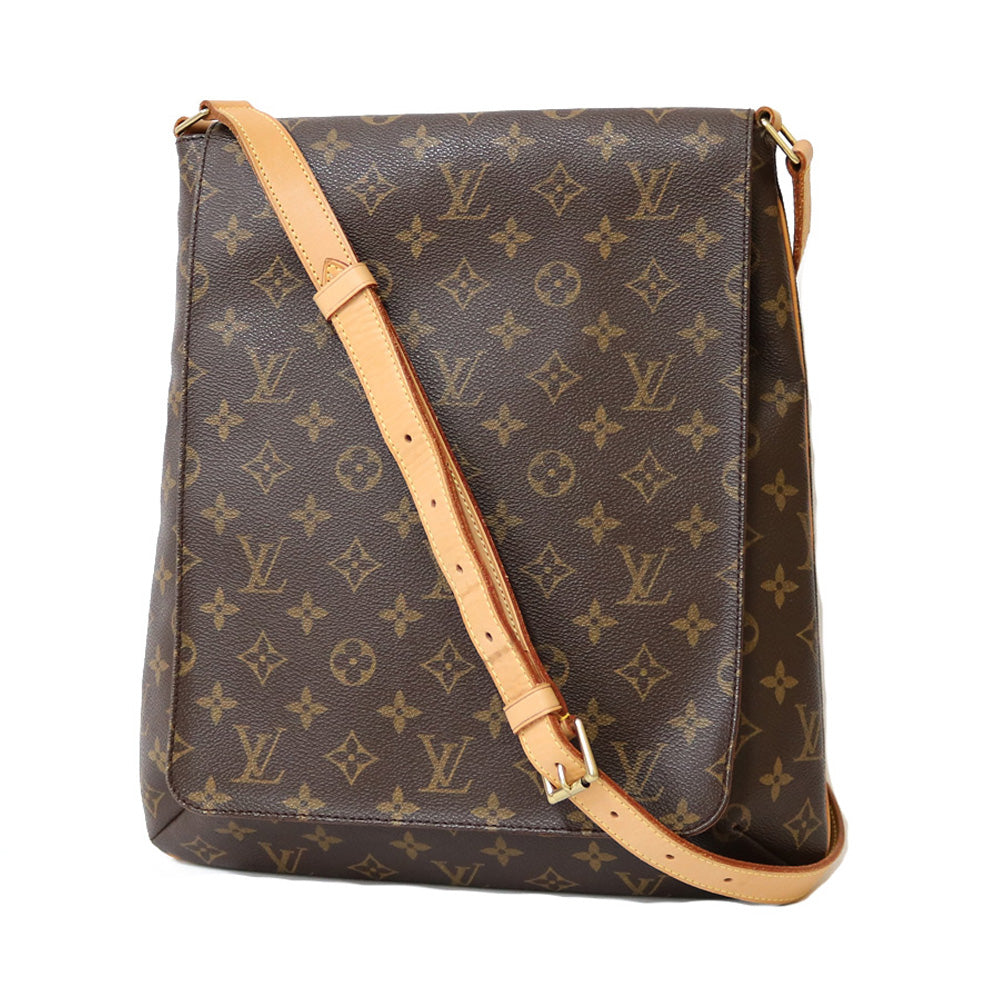 Louis Vuitton M tte Monogram Shoulder Bag Brown