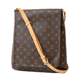 Louis Vuitton M tte Monogram Shoulder Bag Brown