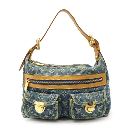 Louis Vuitton Monogram Denim Baggy PM Shoulder Bag