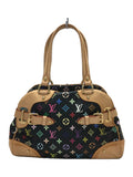 Louis Vuitton Claudia Multicolor Shoulder Bag Black