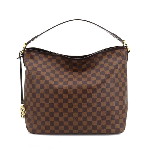 Louis Vuitton Damier Delightful MM Shoulder Bag Ebene