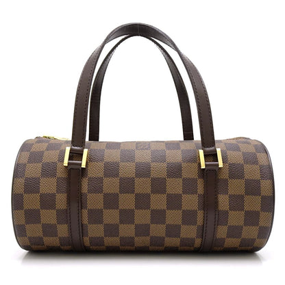Louis Vuitton Damier Papillon PM Ebene Handbag Brown