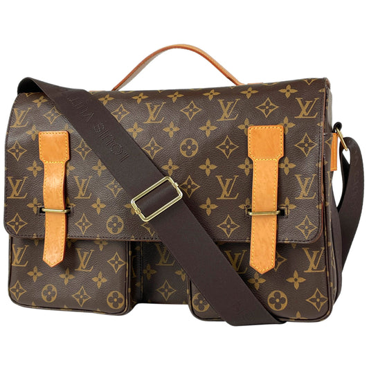 Louis Vuitton Broadway Shoulder Bag Monogram Brown