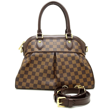 Louis Vuitton Damier Trevi PM Shoulder Bag 2WAY Ebene