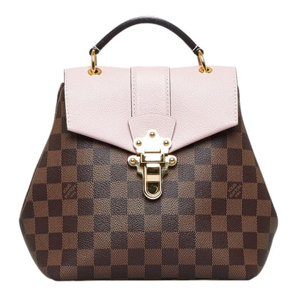 Louis Vuitton Damier Clapton Rucksack Backpack Magnolia Pink PVC Leather