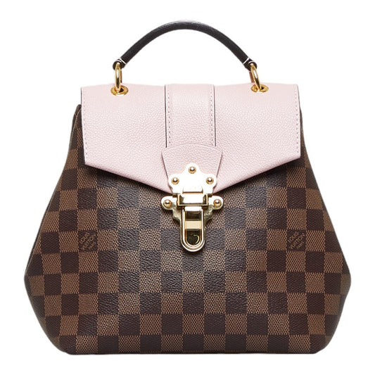 Louis Vuitton Damier Clapton Rucksack Backpack Magnolia Pink PVC Leather