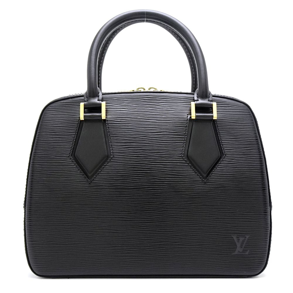 Louis Vuitton Epi Sablon Noir Handbag Black