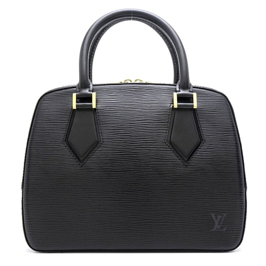 Louis Vuitton Epi Sablon Noir Handbag Black