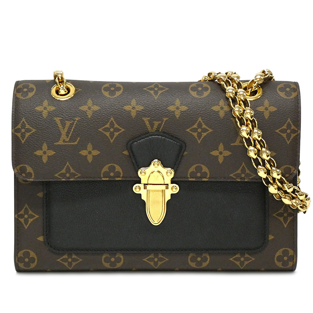 Louis Vuitton LV Monogram Victoire Chain Shoulder Bag