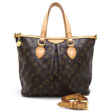 Louis Vuitton Monogram Palermo PM Brown 2WAY Bag