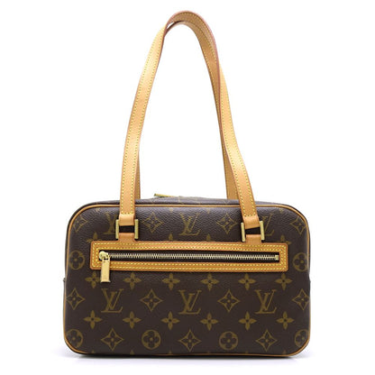 Louis Vuitton Monogram Cite MM Brown Shoulder Bag
