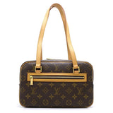 Louis Vuitton Monogram Cite MM Brown Shoulder Bag