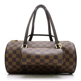 Louis Vuitton Handbag Damier Ebene Papillon 30 Brown