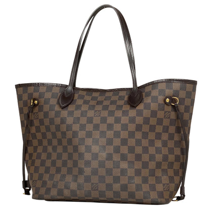 Louis Vuitton Neverfull MM Shoulder Bag Tote Bag Damier Brown