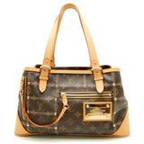 Louis Vuitton Monogram Riveting Brown Shoulder Bag