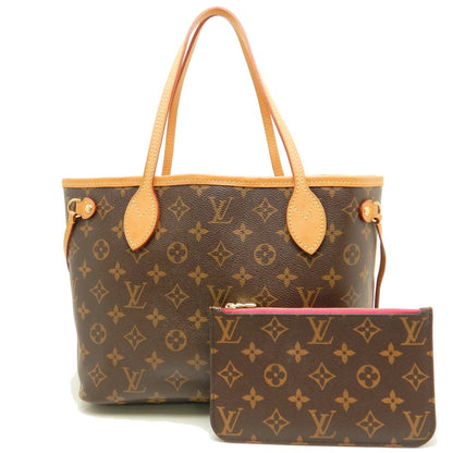 Louis Vuitton Monogram Neverfull PM Pivoine Brown Tote Bag