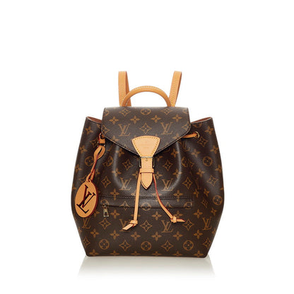 Louis Vuitton Monogram Monsouris PM Rucksack Backpack Brown