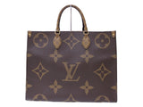 Louis Vuitton On The Go GM Giant Monogram Reverse Tote Bag