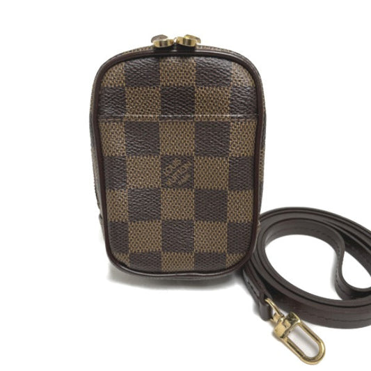 Louis Vuitton Etuio Kapi PM Damier Pouch Brown