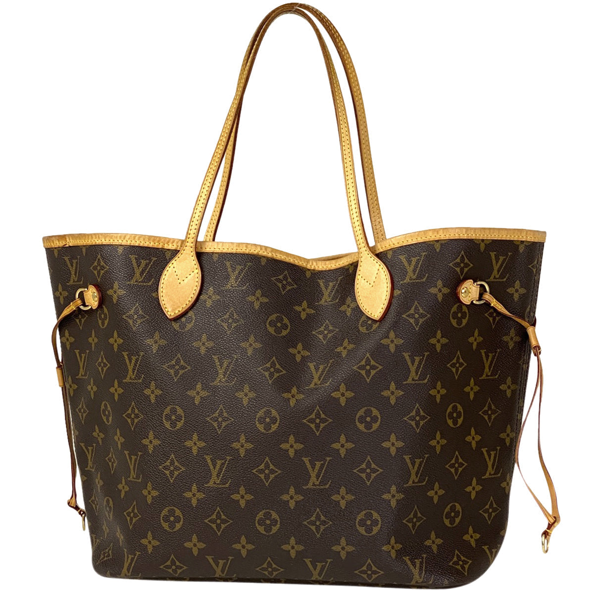 Louis Vuitton Neverfull MM Shoulder Bag Monogram Brown