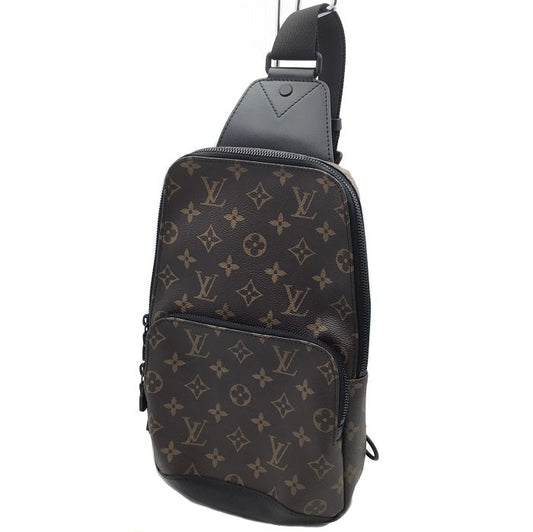 Louis Vuitton Avenue Sling Bag Monogram Macassar Body Bag
