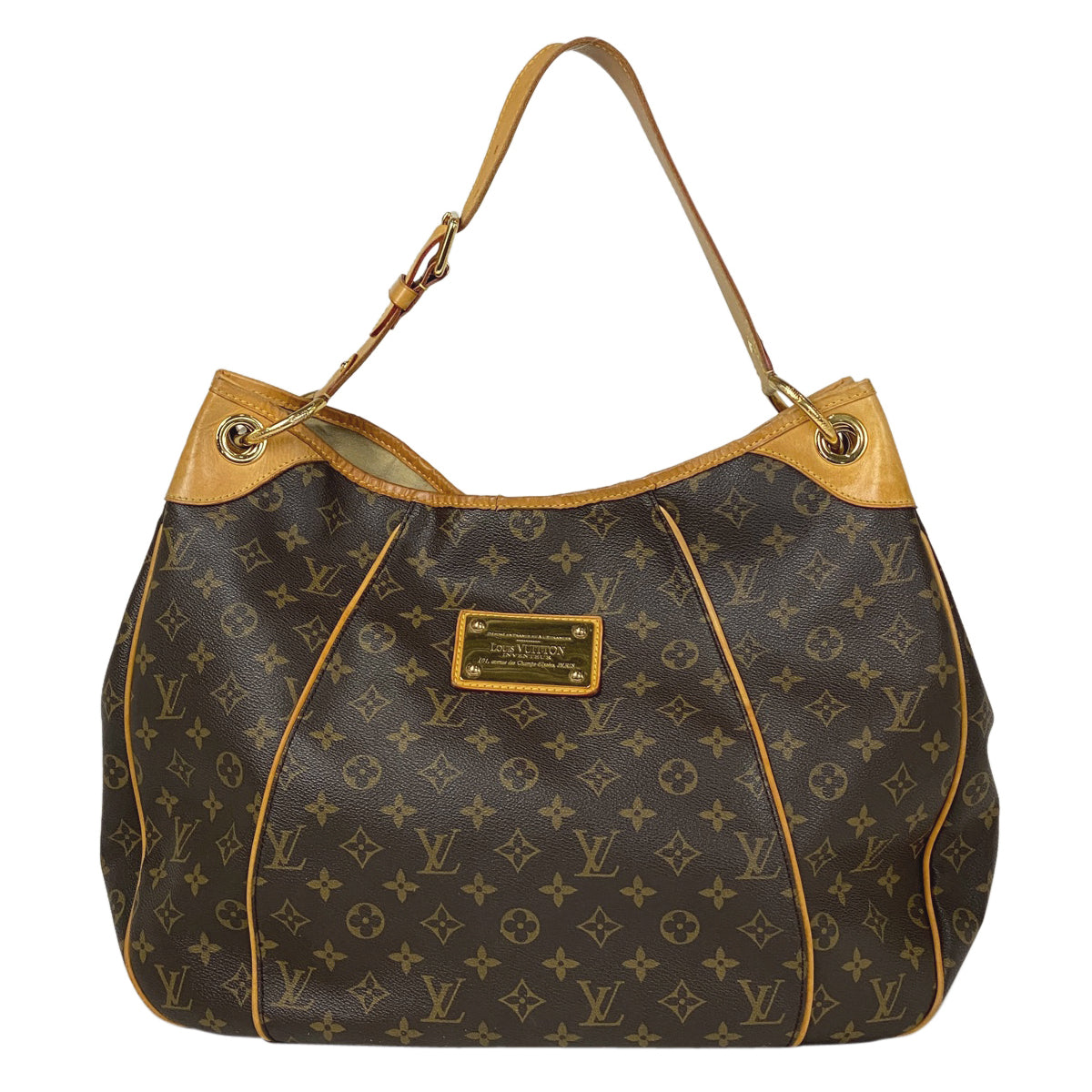 Louis Vuitton Galliera GM Shoulder Bag Monogram Brown