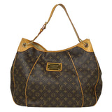 Louis Vuitton Galliera GM Shoulder Bag Monogram Brown