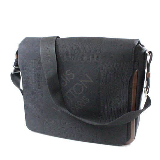 Louis Vuitton Damier Juan NM Messenger Bag Noir Black Jean Canvas