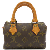 Louis Vuitton Handbag Mini Speedy Monogram Brown