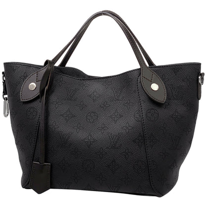 Louis Vuitton Hina PM Shoulder Bag Monogram Mahina Black