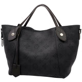 Louis Vuitton Hina PM Shoulder Bag Monogram Mahina Black
