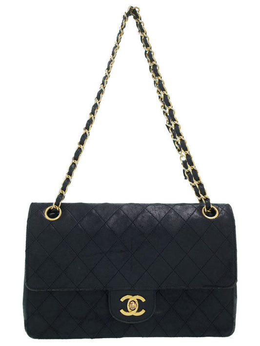 Chanel Matelasse Chain Shoulder Bag Black