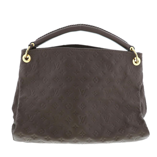 Louis Vuitton Artsy MM Shoulder Bag Empreinte Black