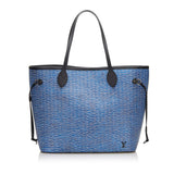 Louis Vuitton Epidenim Neverfull MM Tote Bag Denim Blue