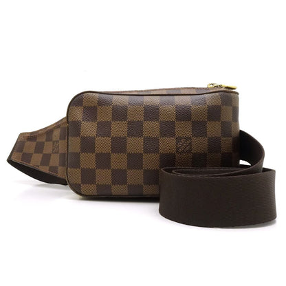 Louis Vuitton  Damier Jeronimos Ebene Body Bag Brown