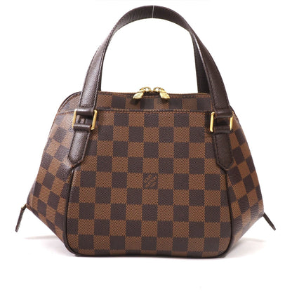 Louis Vuitton Belem PM Damier Ebene Cloth Bag Attached