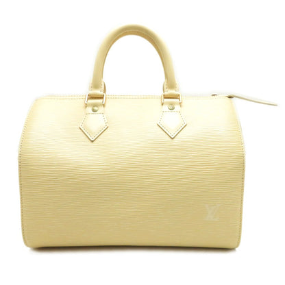 Louis Vuitton Epi Speedy 25 Vanilla Boston Bag White