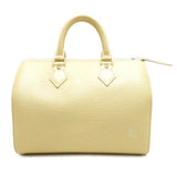 Louis Vuitton Epi Speedy 25 Vanilla Boston Bag White
