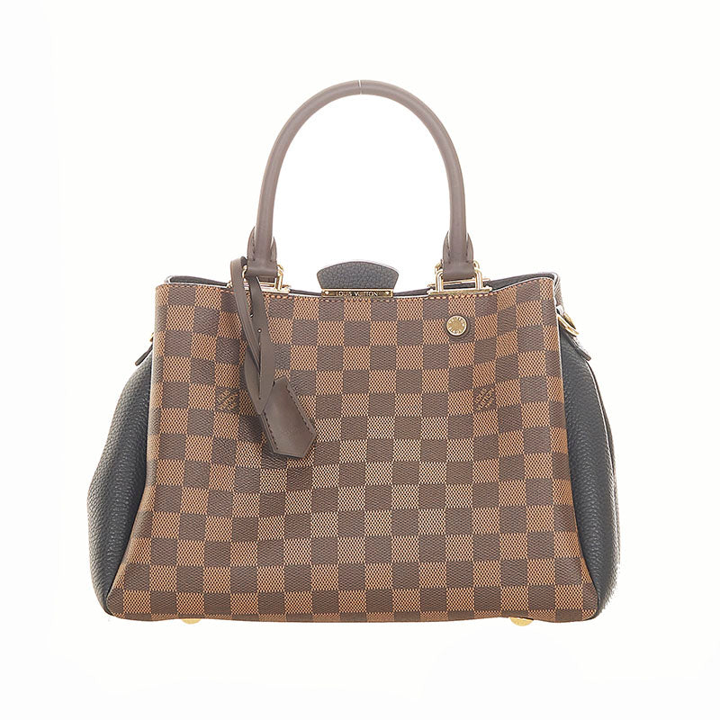 Louis Vuitton Damier Brittany Handbag Shoulder Bag Brown Black