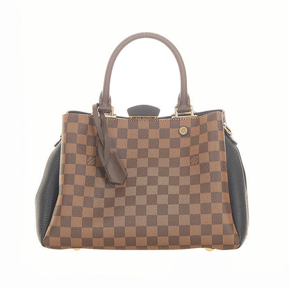 Louis Vuitton Damier Brittany Handbag Shoulder Bag Brown Black