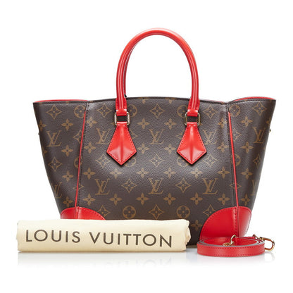 Louis Vuitton Phoenix PM Handbag Shoulder Bag Brown Red