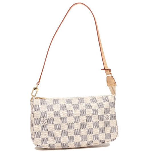 Louis Vuitton Shoulder Bag Damier Azur Pochette