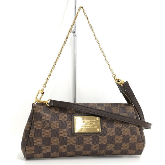 Louis Vuitton Eva 2way Shoulder Bag Damier Ebene