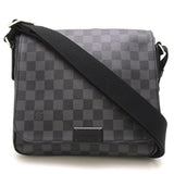 Louis Vuitton Damier Graphite PM Diagonal Shoulder Black