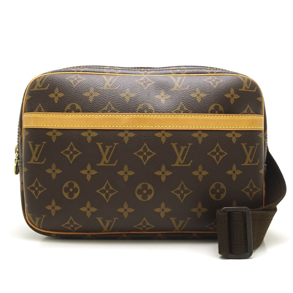 Louis Vuitton  Monogram Reporter PM Brown