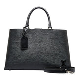 Louis Vuitton Epi Kleber MM Handbag Shoulder Bag Noir Black
